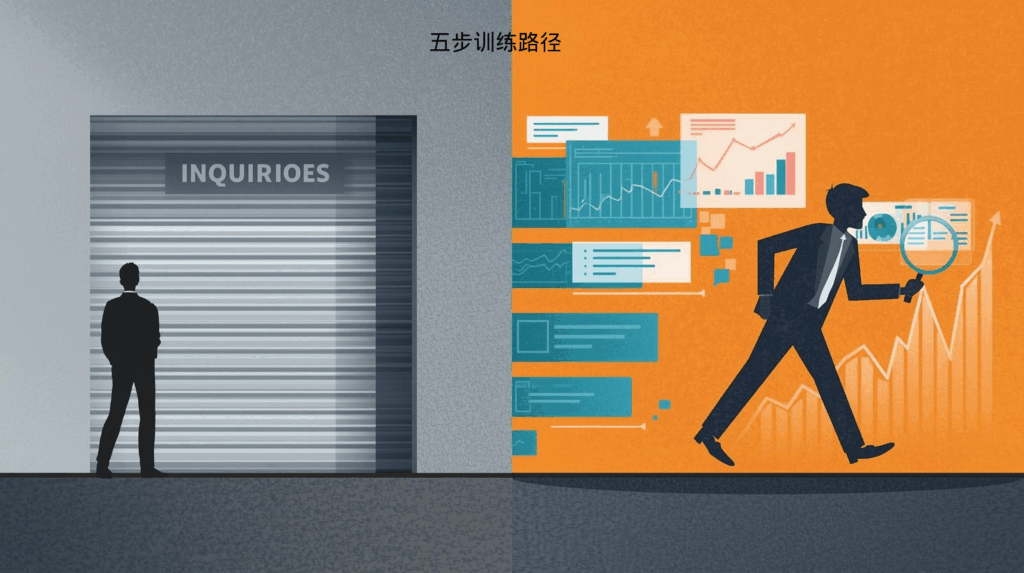 海关数据；五步训练路径