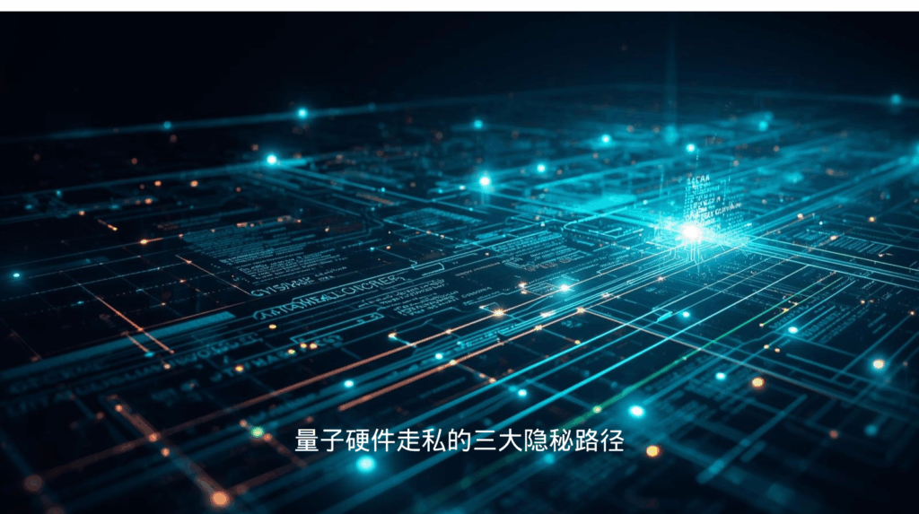 量子硬件走私的三大隐秘路径