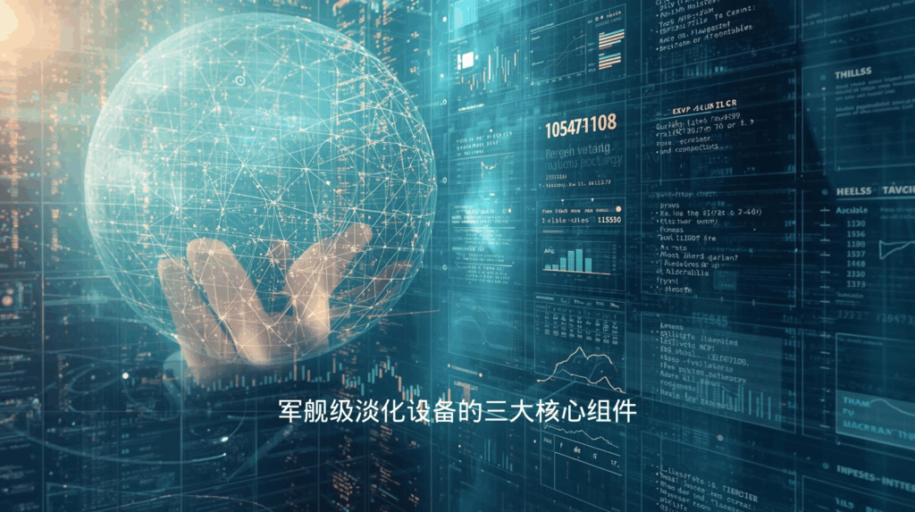 军舰级淡化设备的三大核心组件