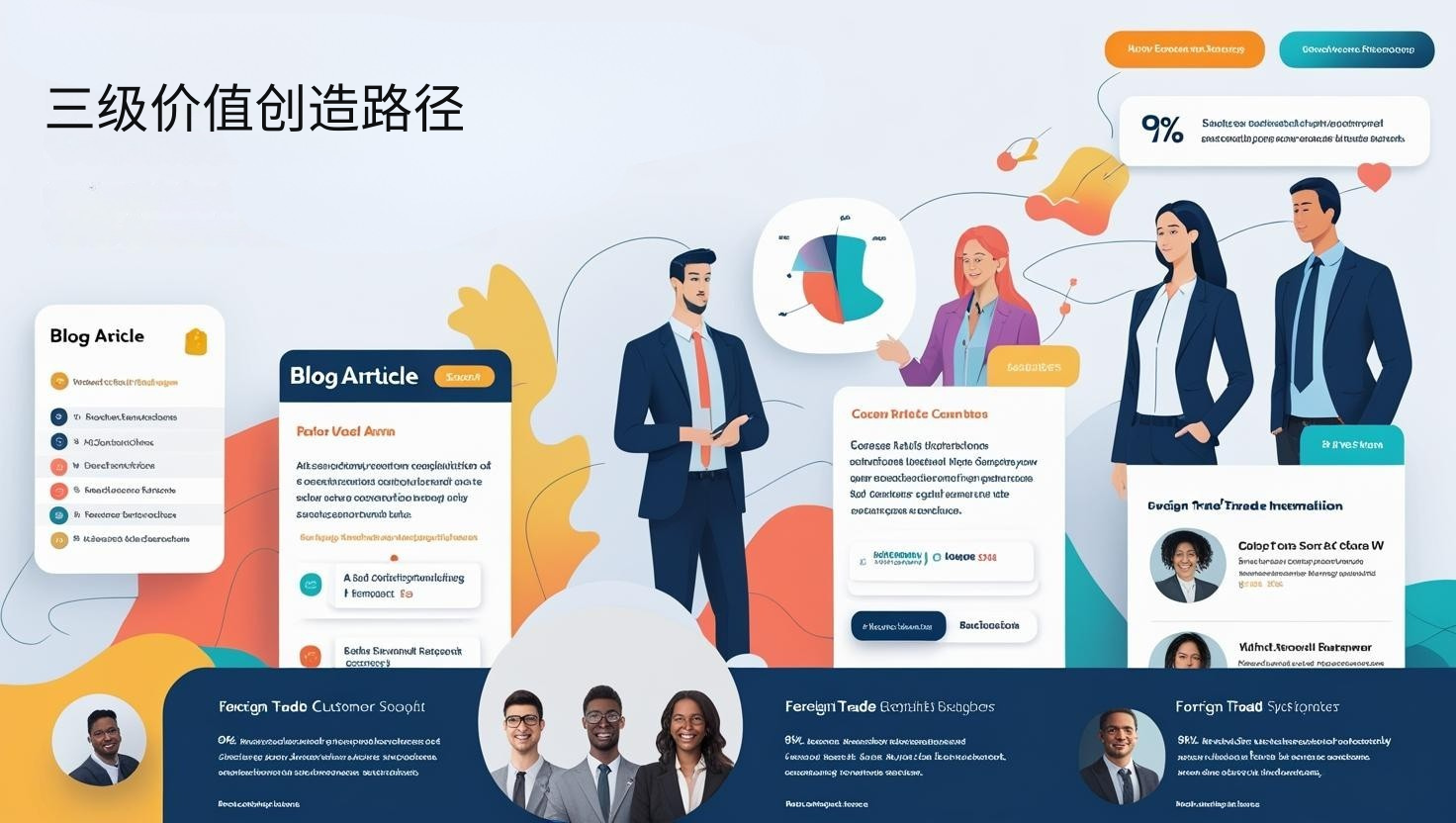 外贸获客软件三级价值创造路径
