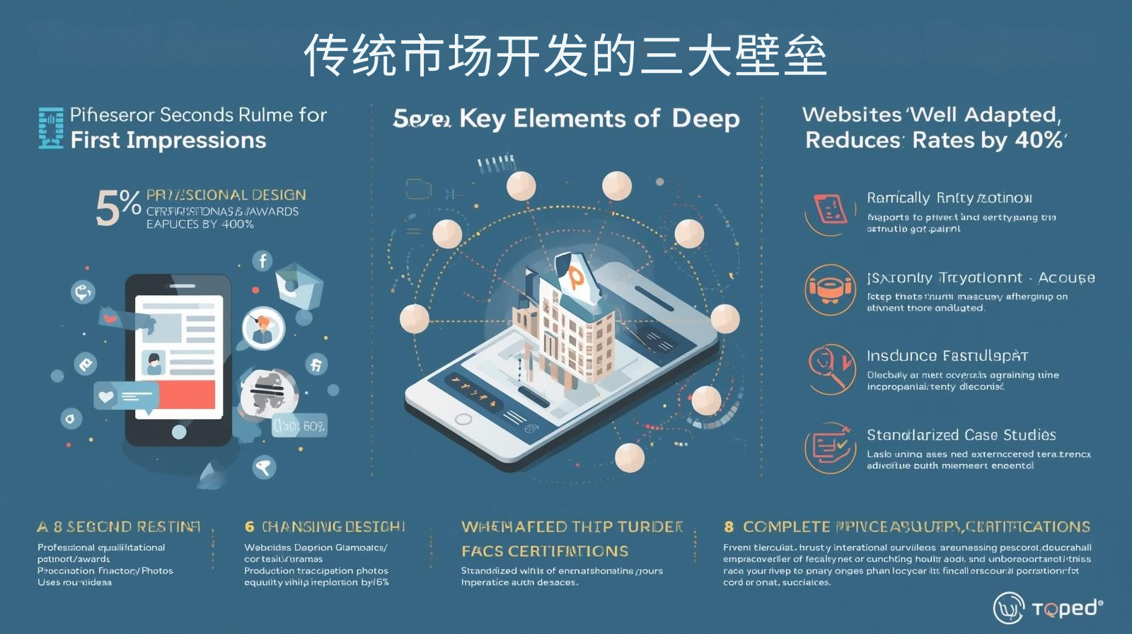 传统市场开发的三大壁垒