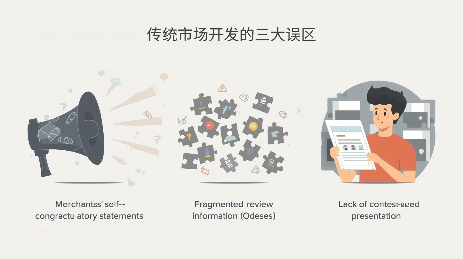 传统市场开发的三大误区