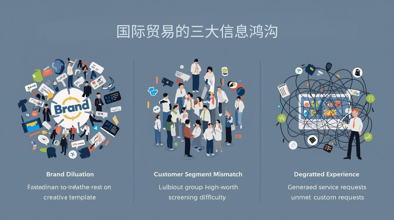 国际贸易的三大信息鸿沟
