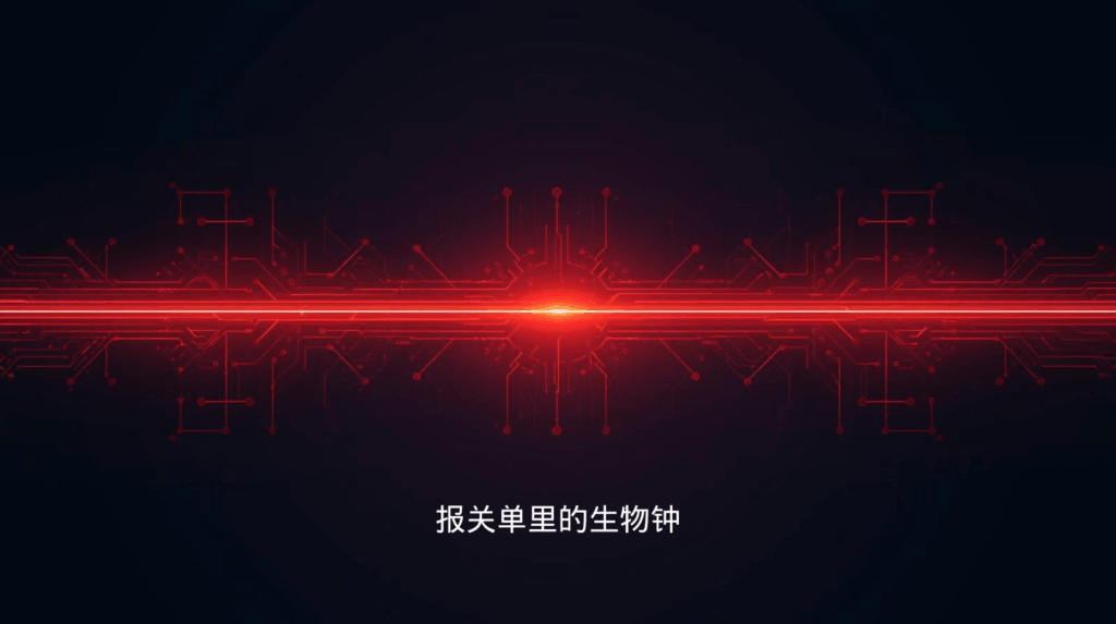 报关单里的生物钟