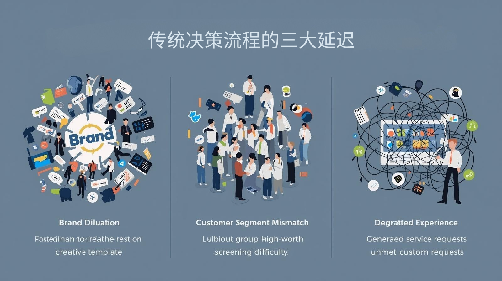 传统决策流程的三大延迟