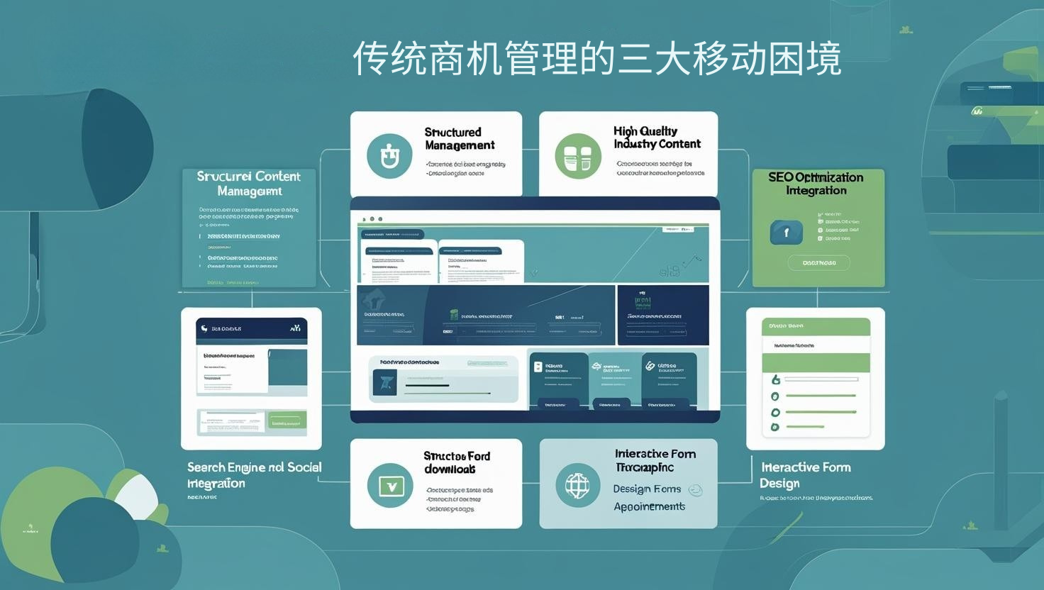 传统商机管理的三大移动困境