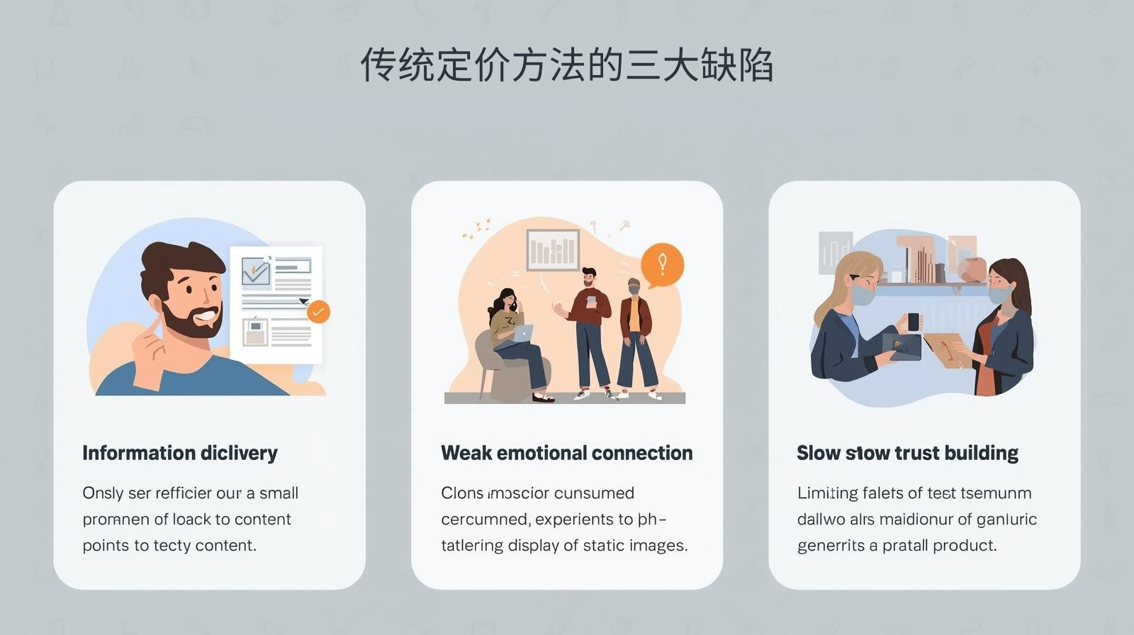 传统定价方法的三大缺陷