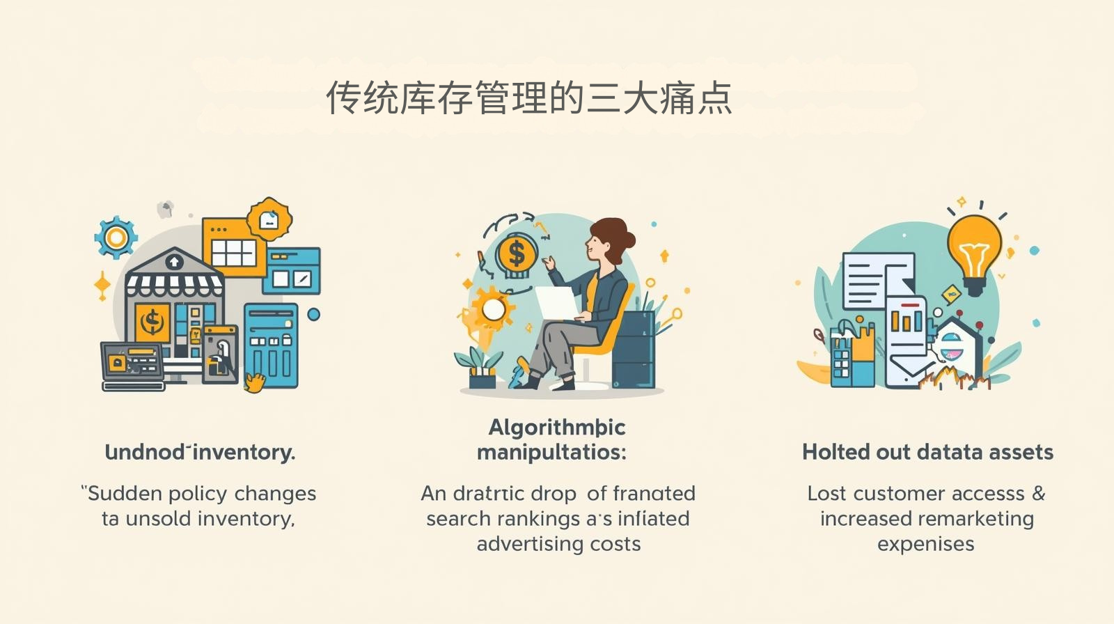 传统库存管理的三大痛点