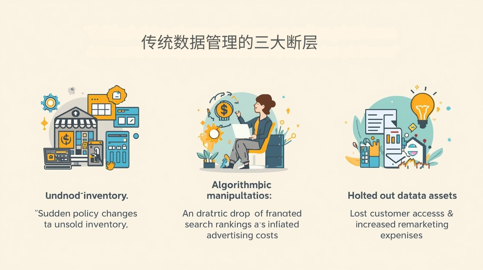 传统数据管理的三大断层