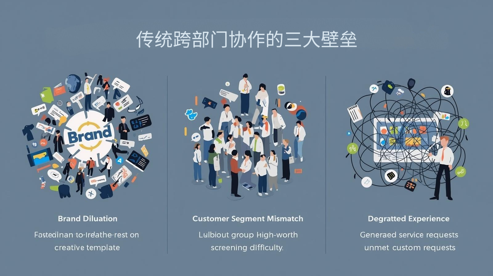 传统跨部门协作的三大壁垒