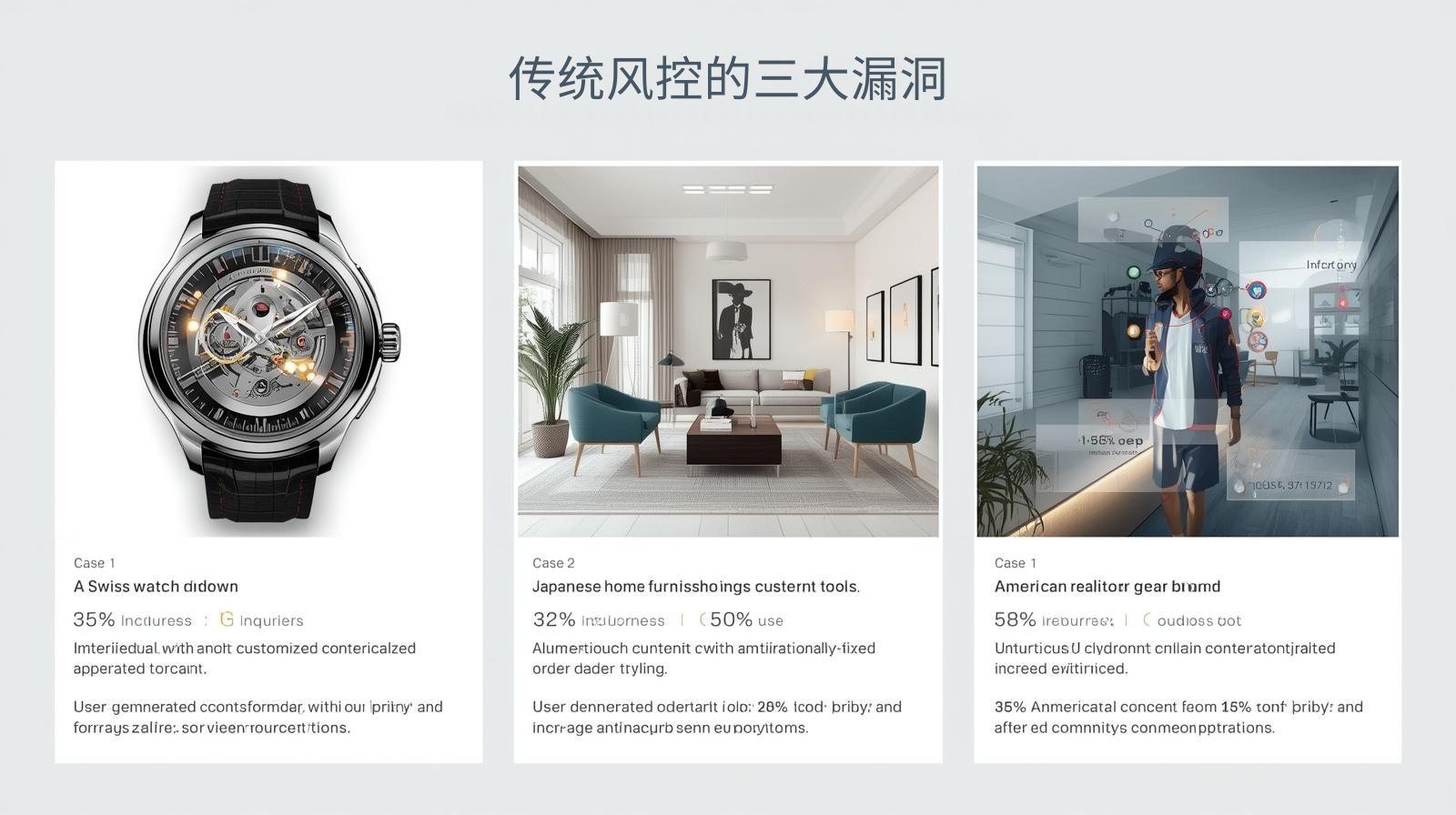 传统风控的三大漏洞