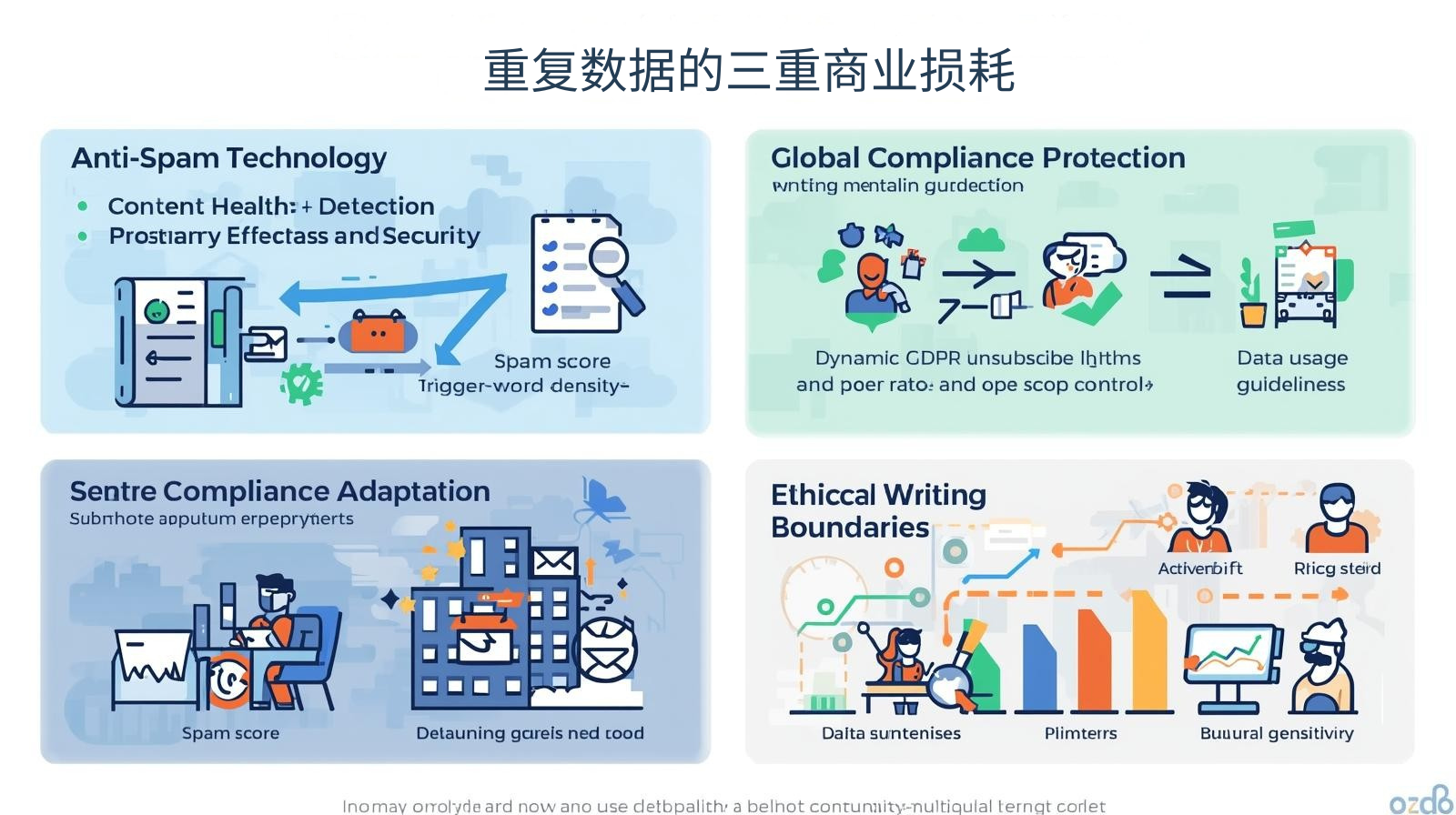 重复数据的三重商业损耗