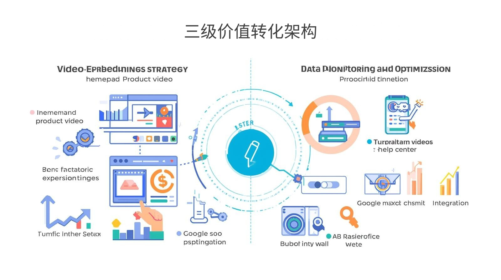 外贸获客软件三级价值转化架构