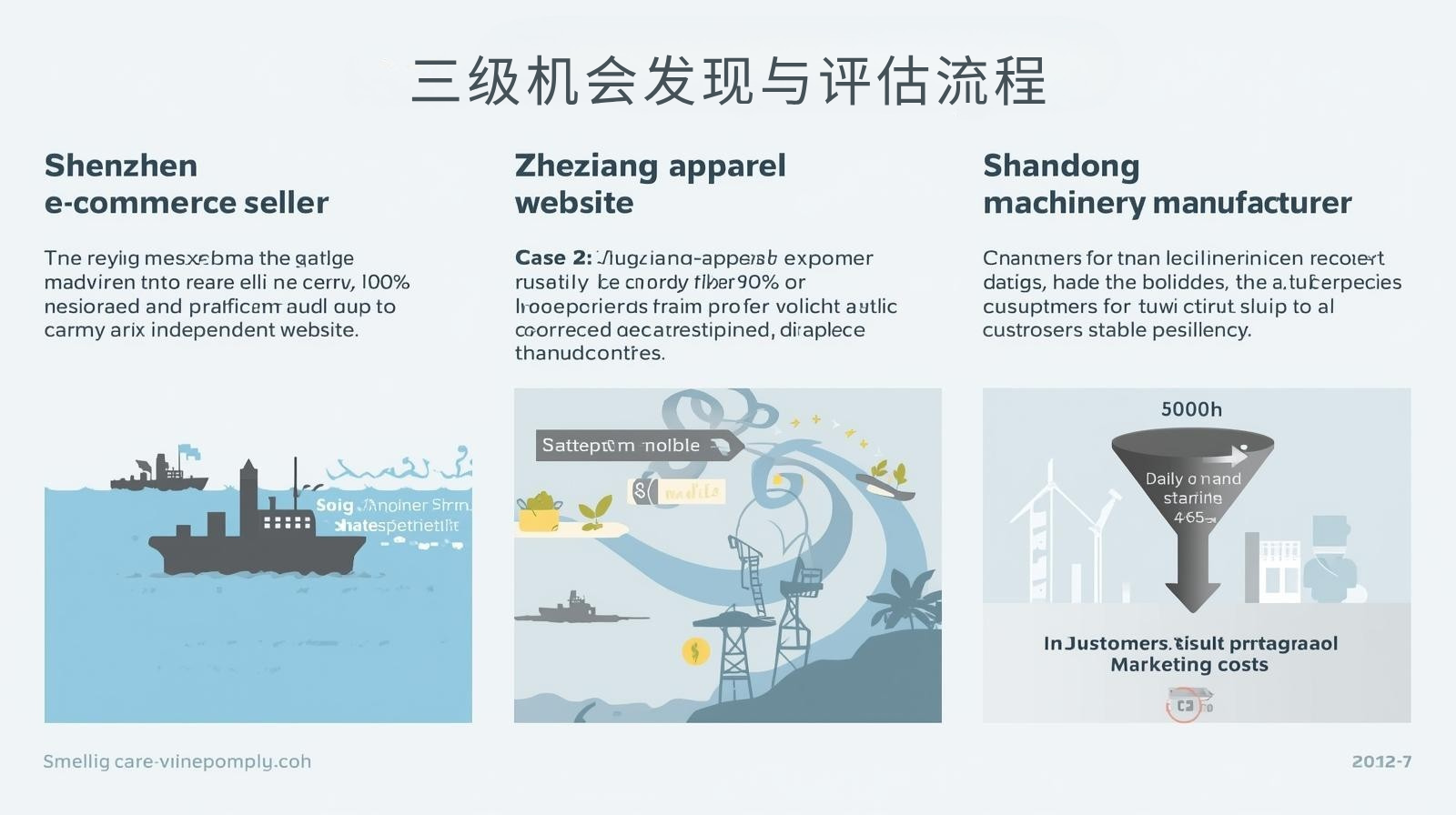 海关数据三级机会发现与评估流程