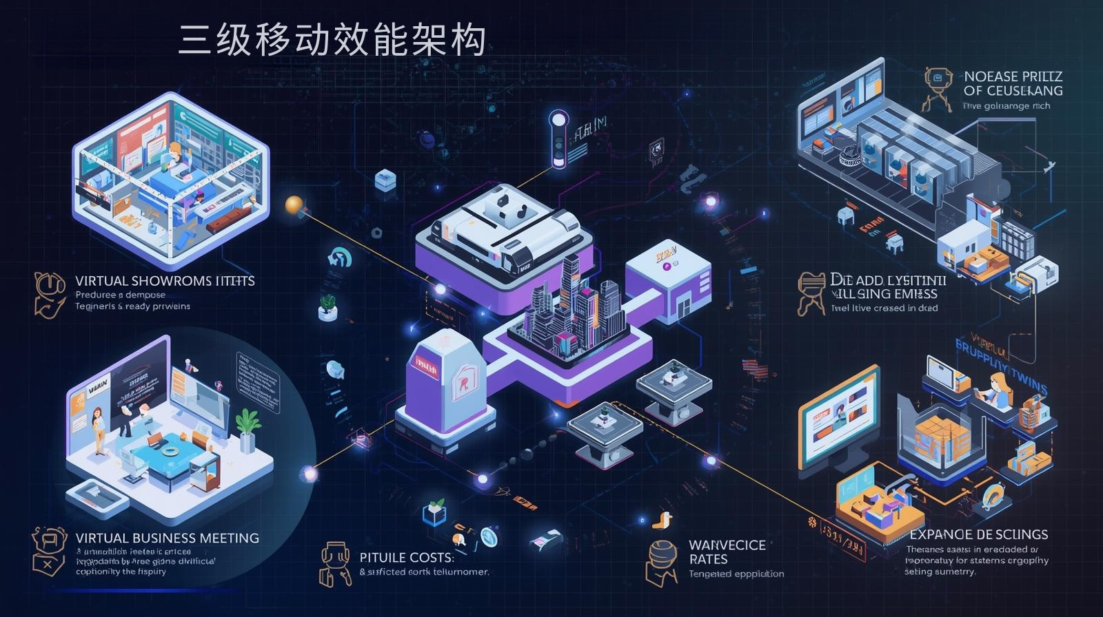 外贸获客软件三级移动效能架构