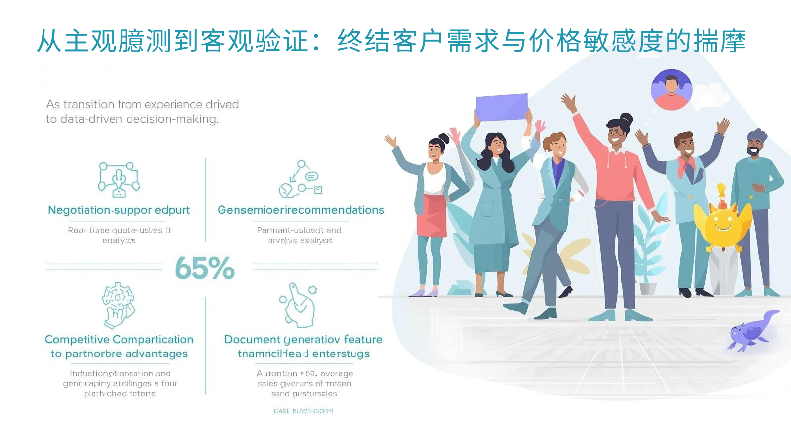 从主观臆测到客观验证：终结客户需求与价格敏感度的揣摩