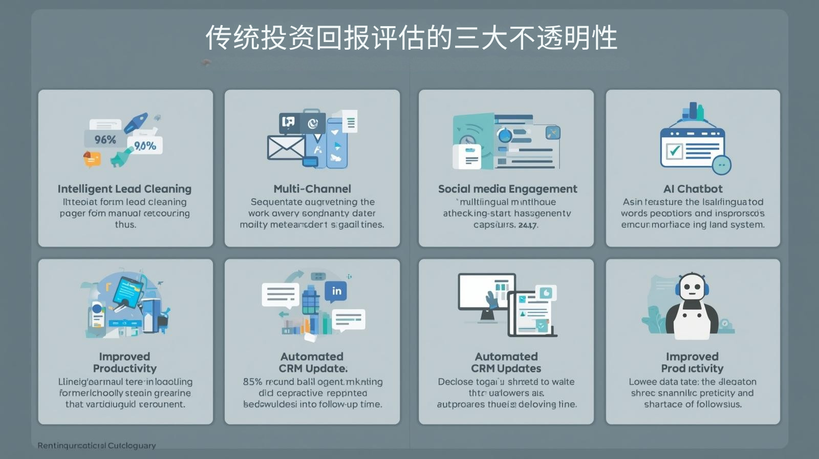 传统投资回报评估的三大不透明性