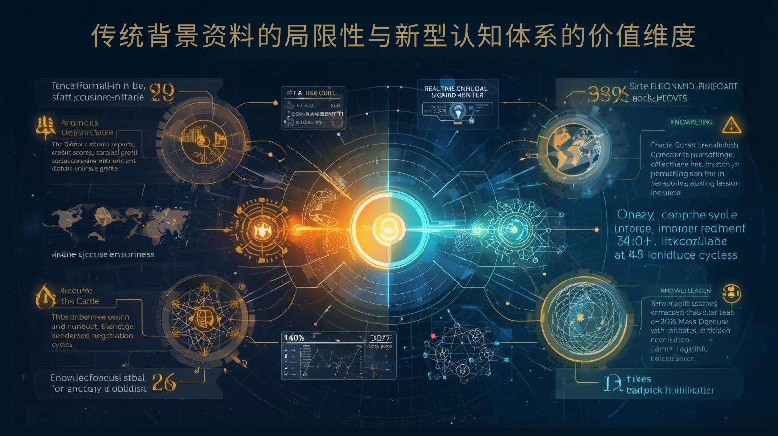 传统背景资料的局限性与新型认知体系的价值维度