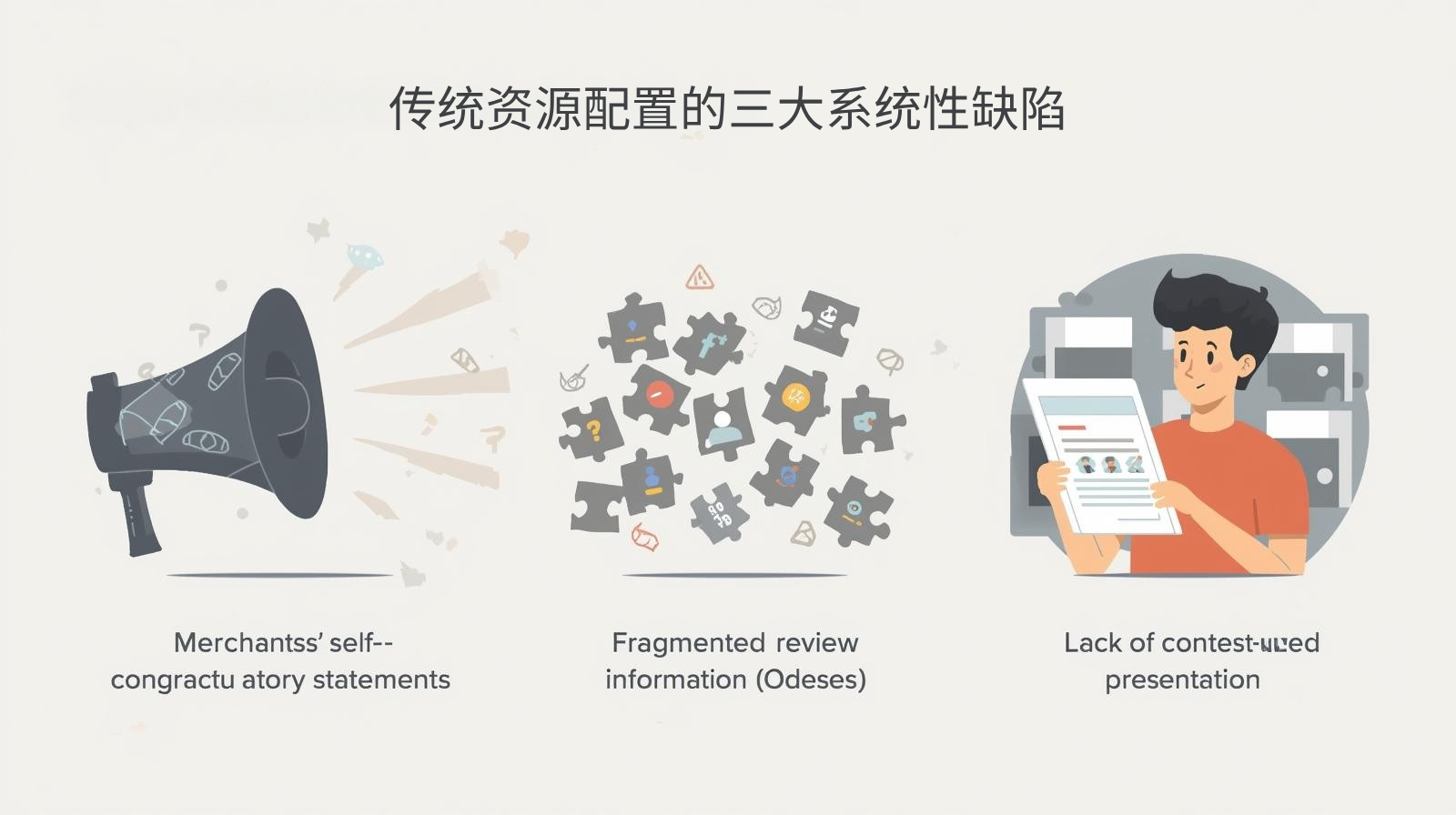 传统资源配置的三大系统性缺陷