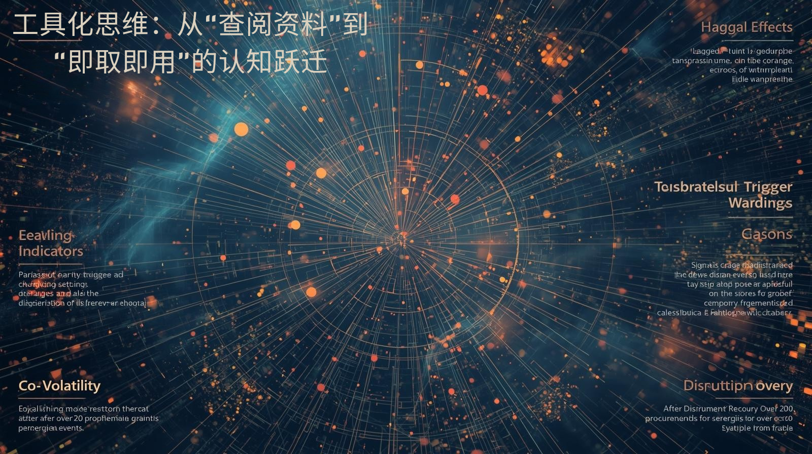 工具化思维：从“查阅资料”到“即取即用”的认知跃迁