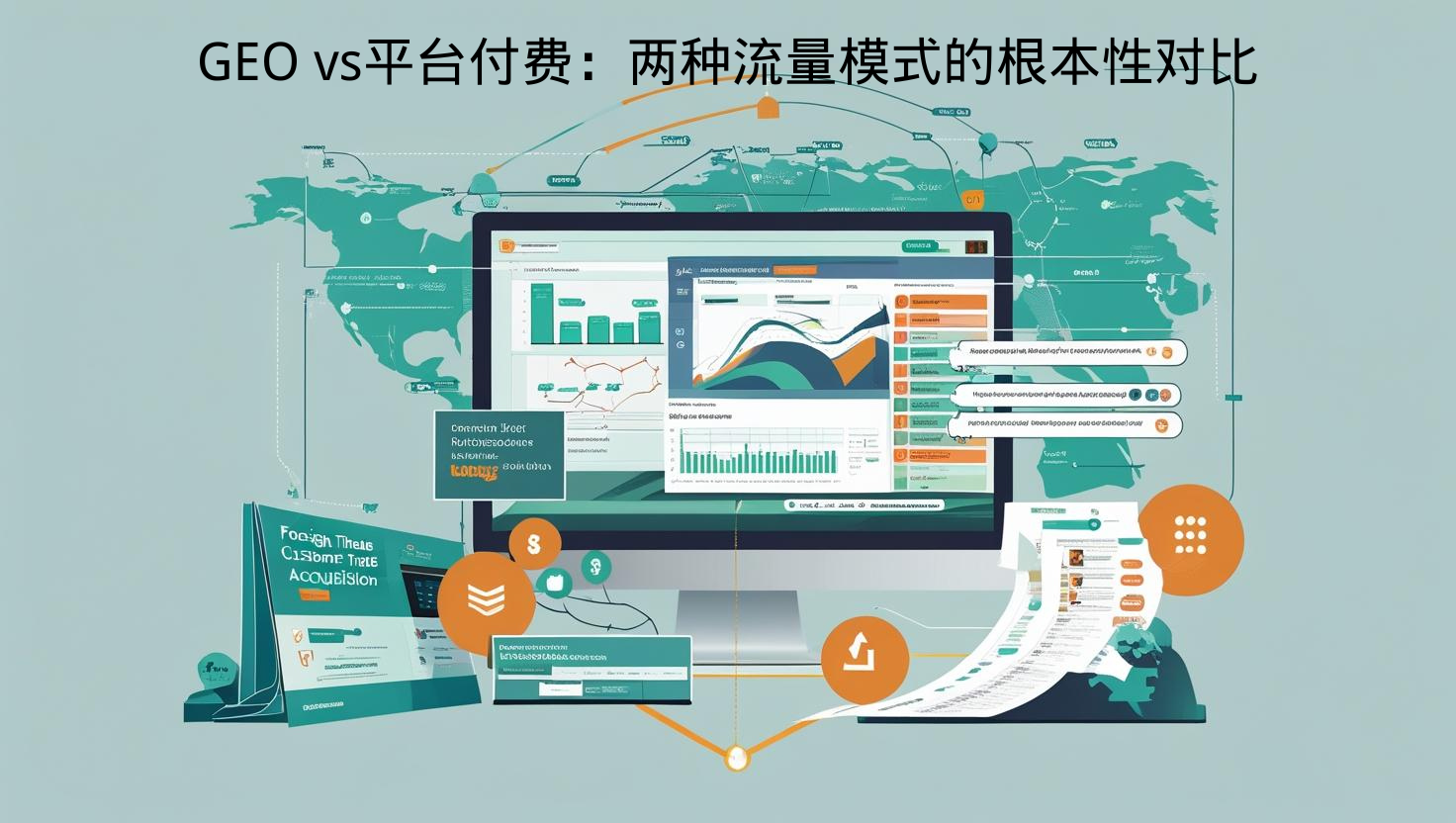 外贸GEO vs平台付费：两种流量模式的根本性对比