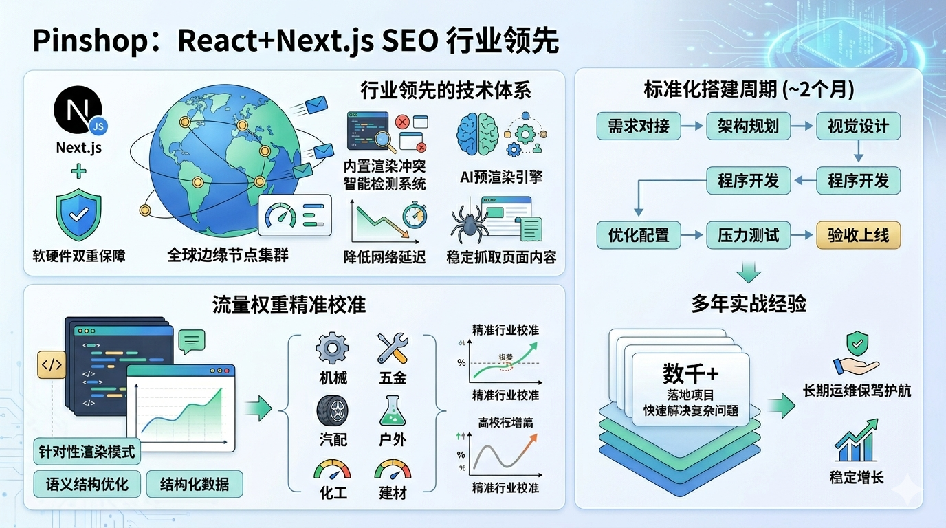 十、为何 Pinshop 能把 React+Next.js 做到 SEO 行业领先