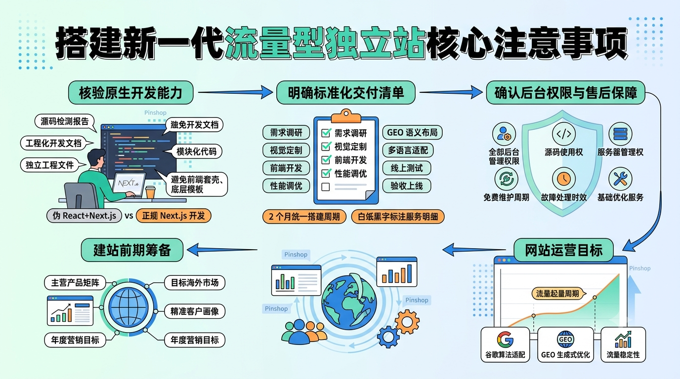 七、搭建新一代流量型独立站核心注意事项