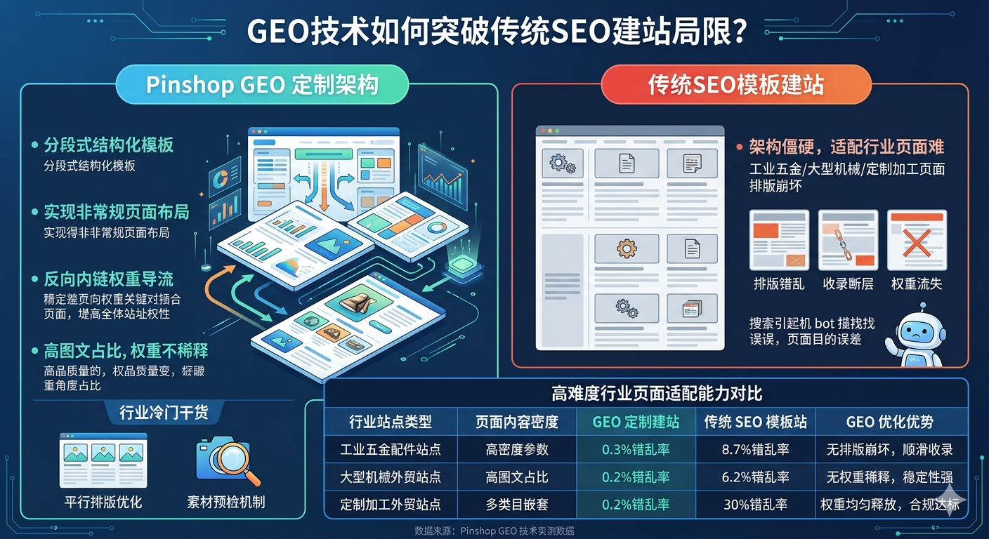 GEO技术如何突破传统SEO建站局限？