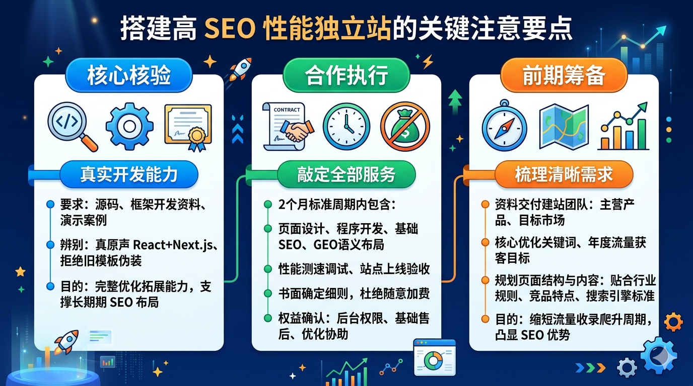 七、搭建高 SEO 性能独立站的关键注意要点