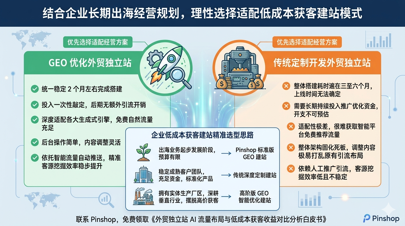 八、结合企业长期出海经营规划，理性选择适配低成本获客建站模式