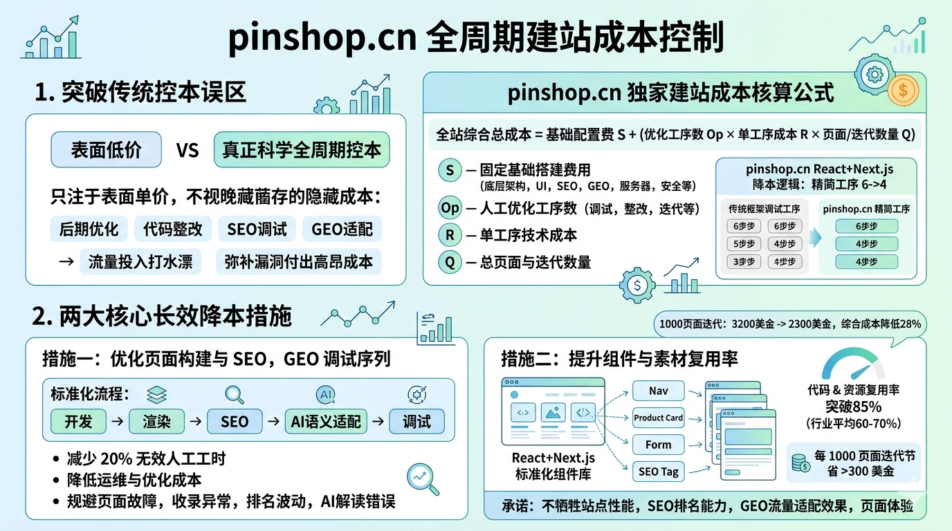 八、你的建站商是否能控制 SEO+GEO 建站的核心成本？