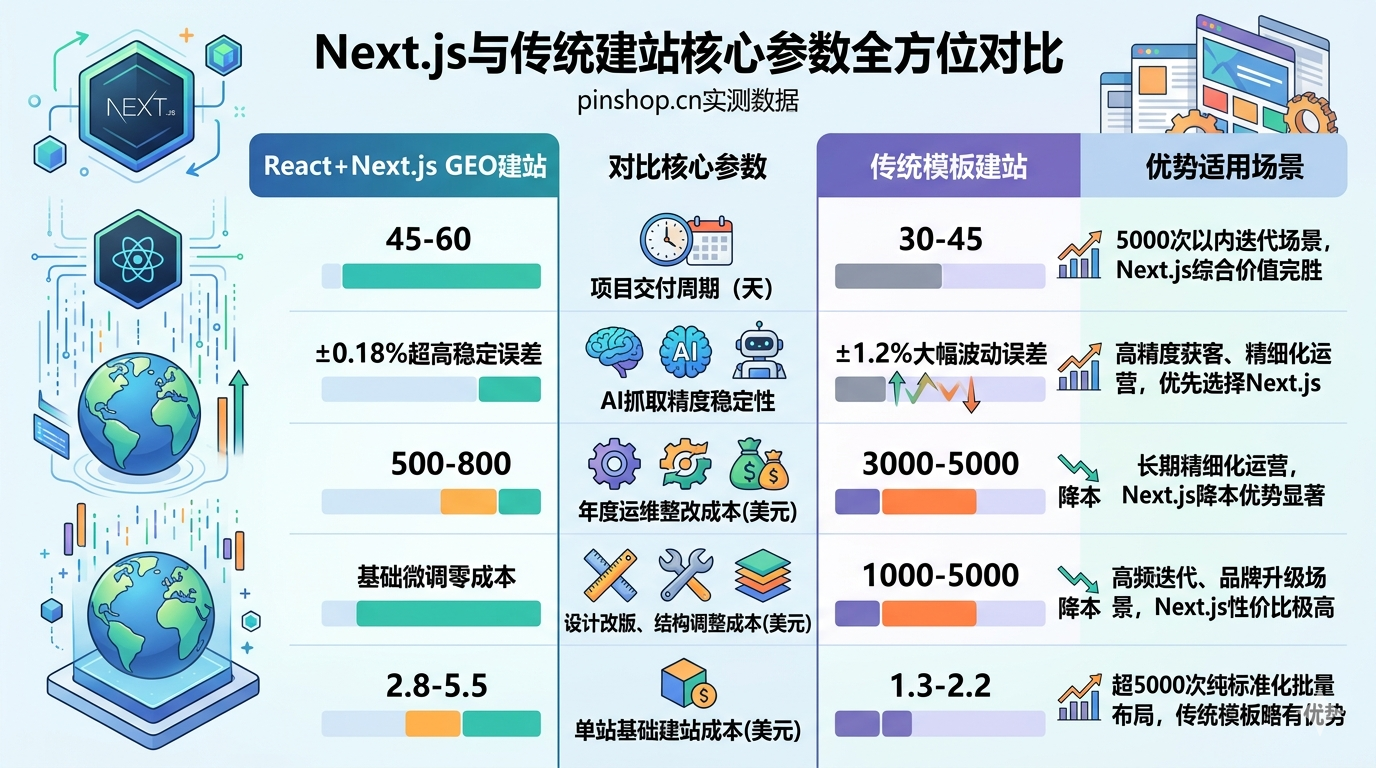 十一、Next.js与传统建站核心参数全方位对比