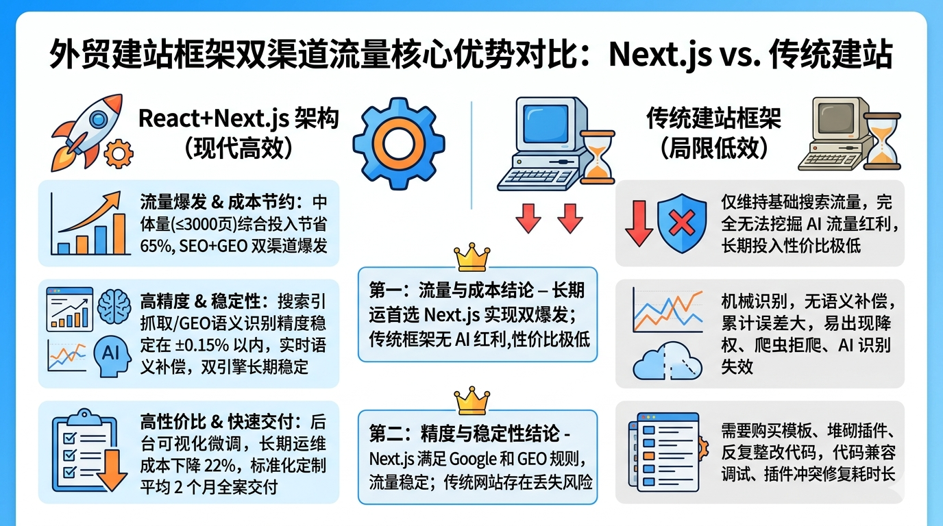 一、传统 SEO + GEO 双流量核心答案总览