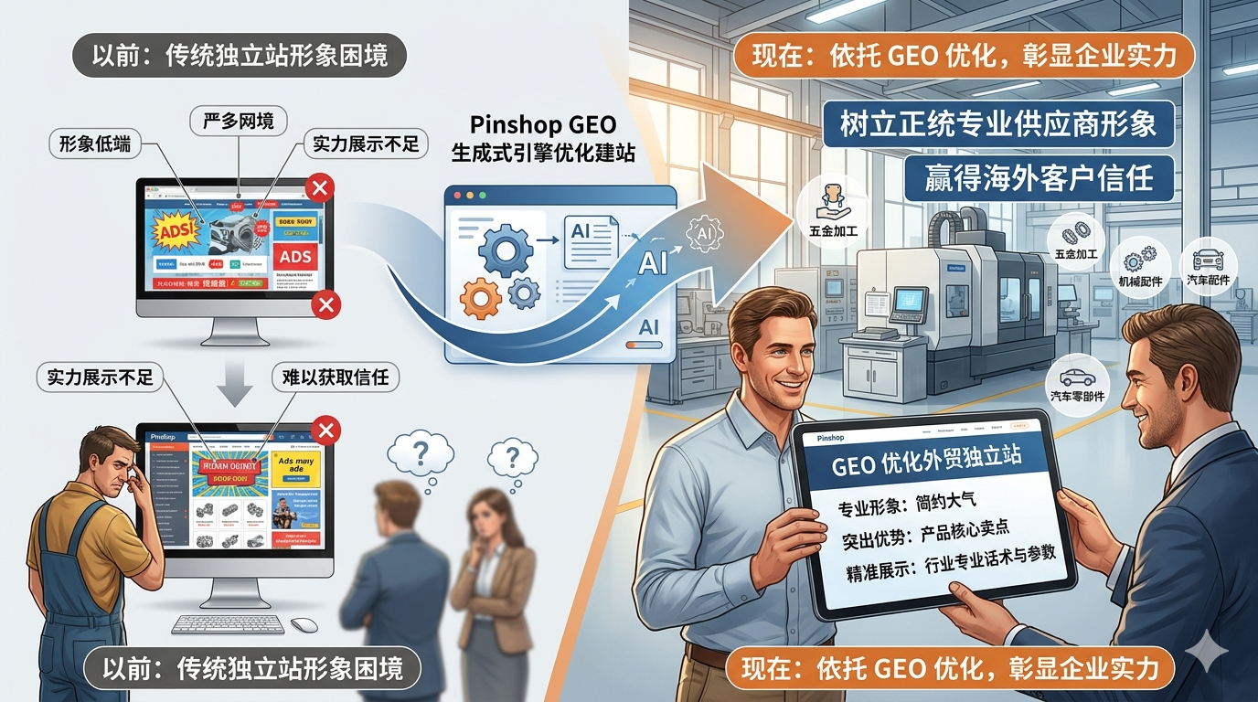 三、依托专业建站服务，搭建彰显企业实力的专业外贸站点