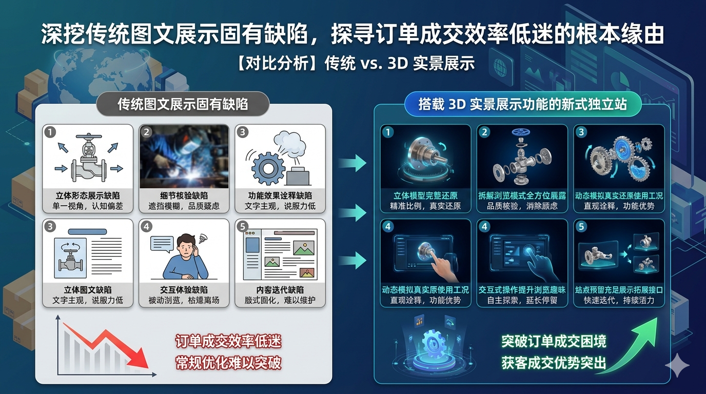 五、深挖传统图文展示固有缺陷，探寻订单成交效率低迷的根本缘由