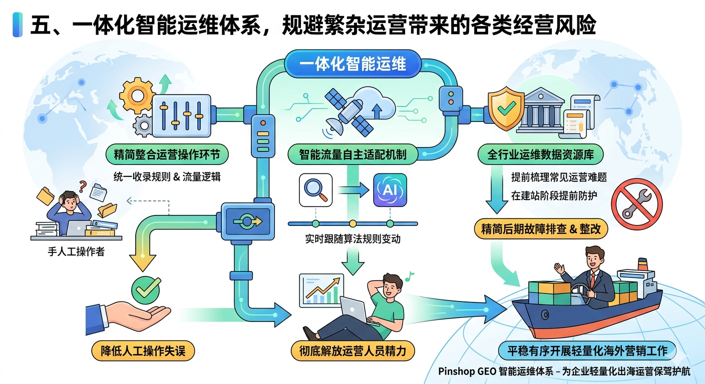 五、一体化智能运维体系，规避繁杂运营带来的各类经营风险