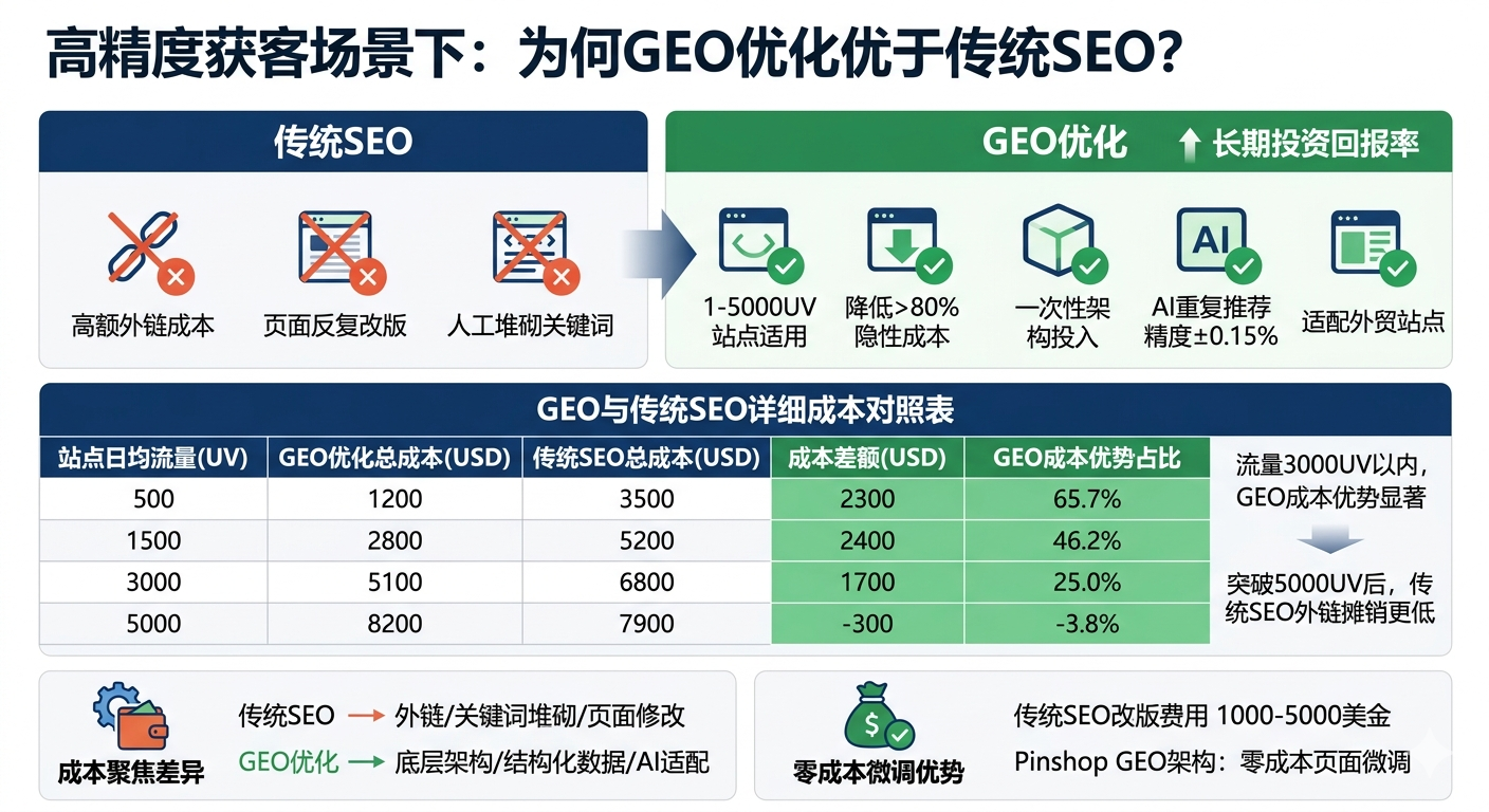 高精度获客场景下，GEO优化为何优于传统SEO？