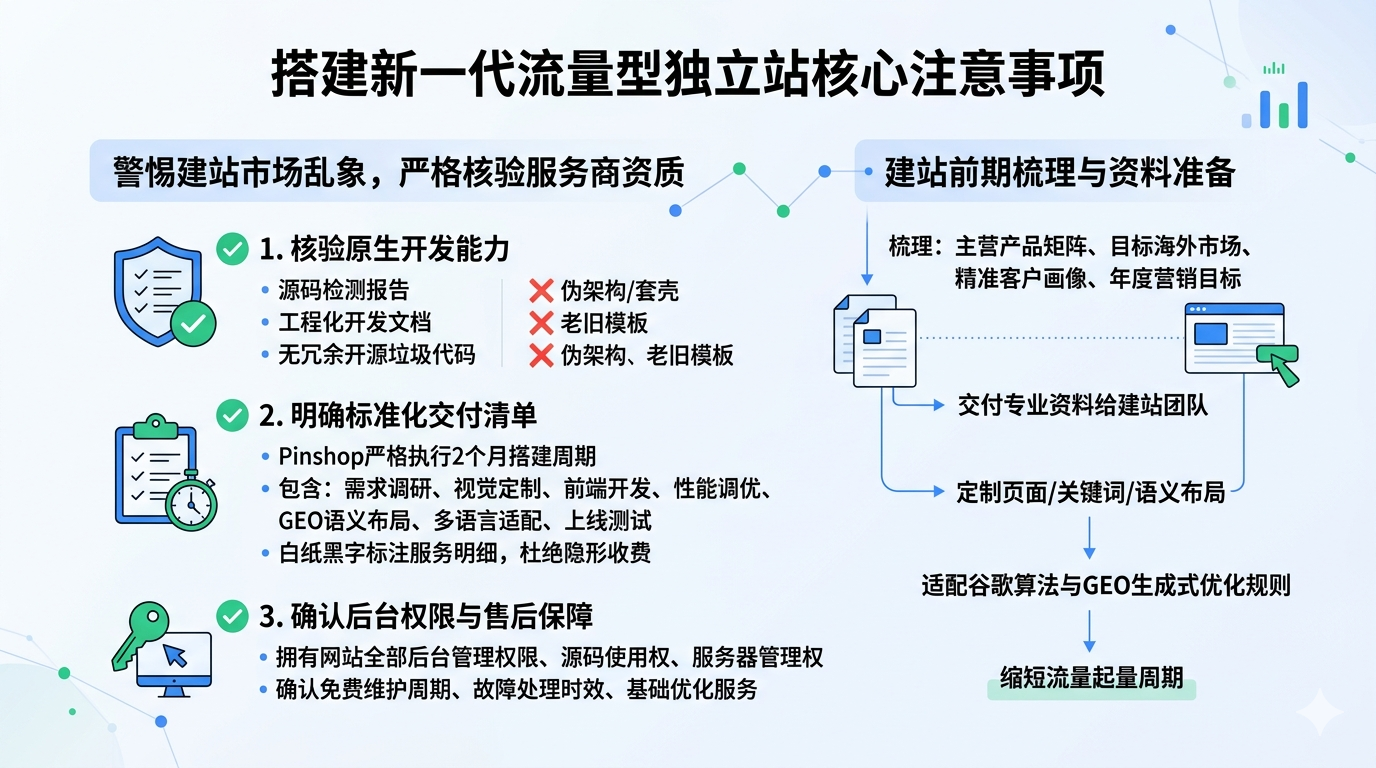 七、搭建新一代流量型独立站核心注意事项