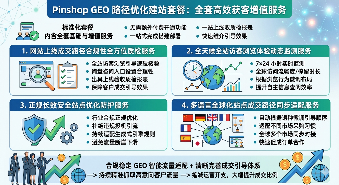 九、GEO 路径优化建站套餐包含全套高效获客增值服务内容
