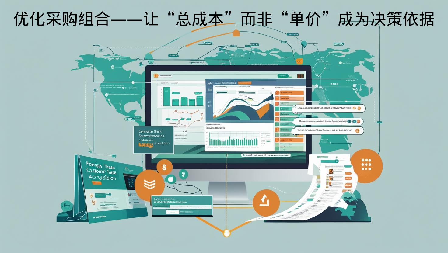 海关数据优化采购组合——让“总成本”而非“单价”成为决策依据
