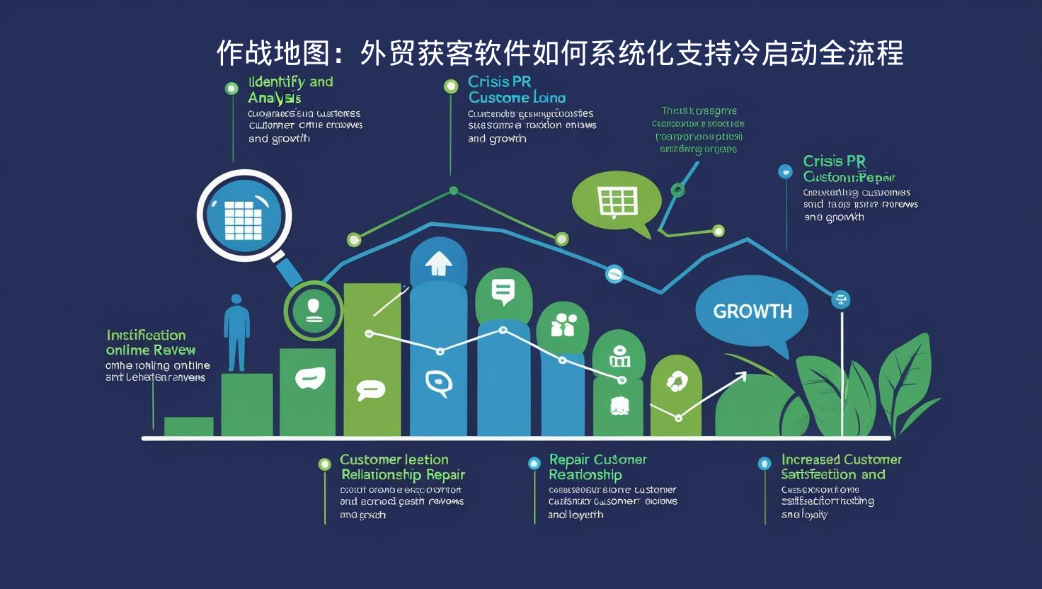作战地图：外贸获客软件如何系统化支持冷启动全流程