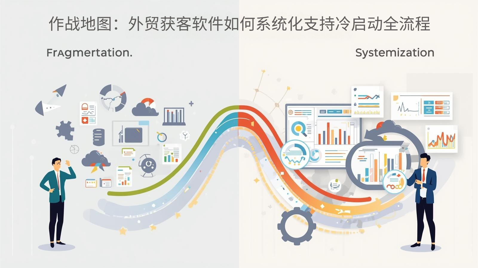 作战地图：外贸获客软件如何系统化支持冷启动全流程