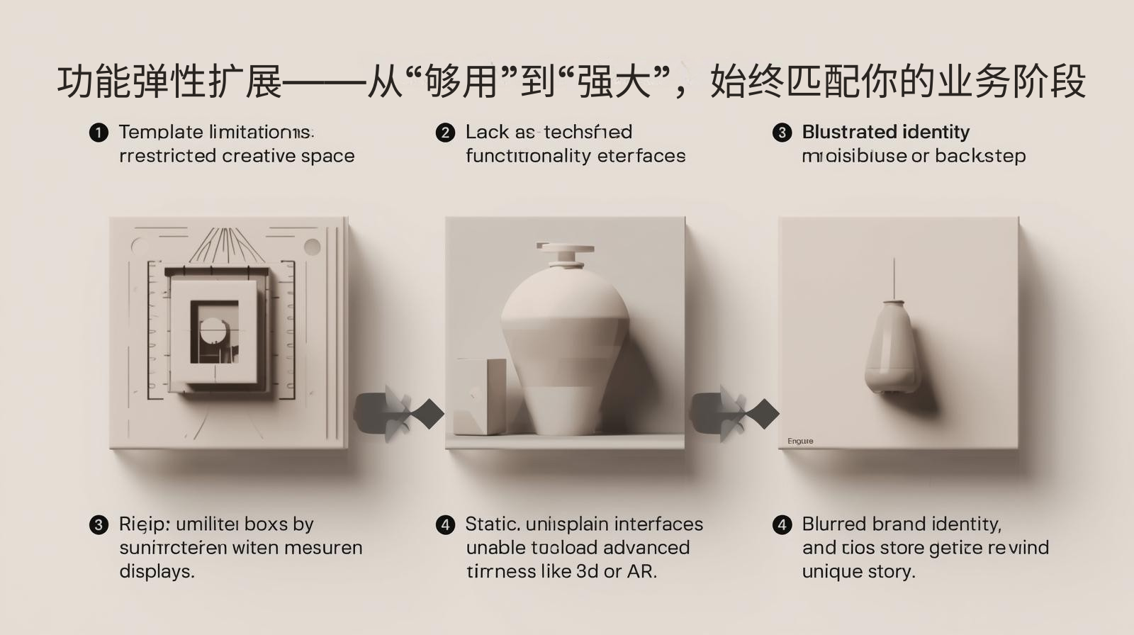 功能弹性扩展——从“够用”到“强大”，始终匹配你的业务阶段