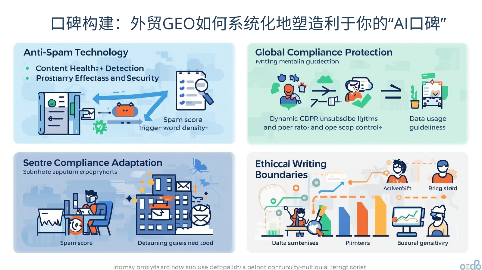 口碑构建：外贸GEO如何系统化地塑造利于你的“AI口碑”​