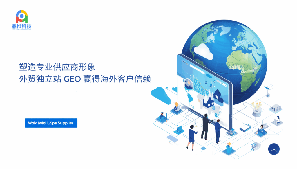 塑造专业供应商形象，外贸独立站 GEO 赢得海外客户信赖