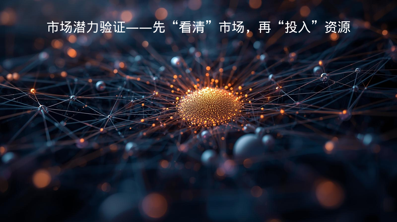 市场潜力验证——先“看清”市场，再“投入”资源