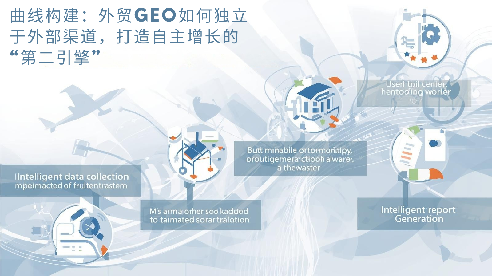 曲线构建：外贸GEO如何独立于外部渠道，打造自主增长的“第二引擎”​