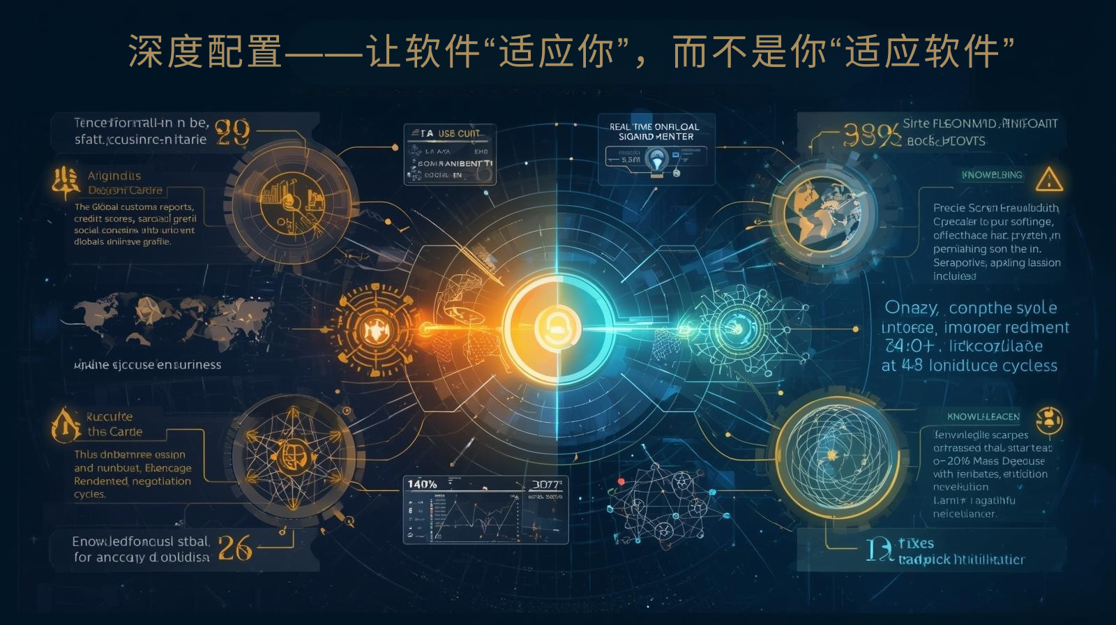  深度配置——让软件“适应你”，而不是你“适应软件”​