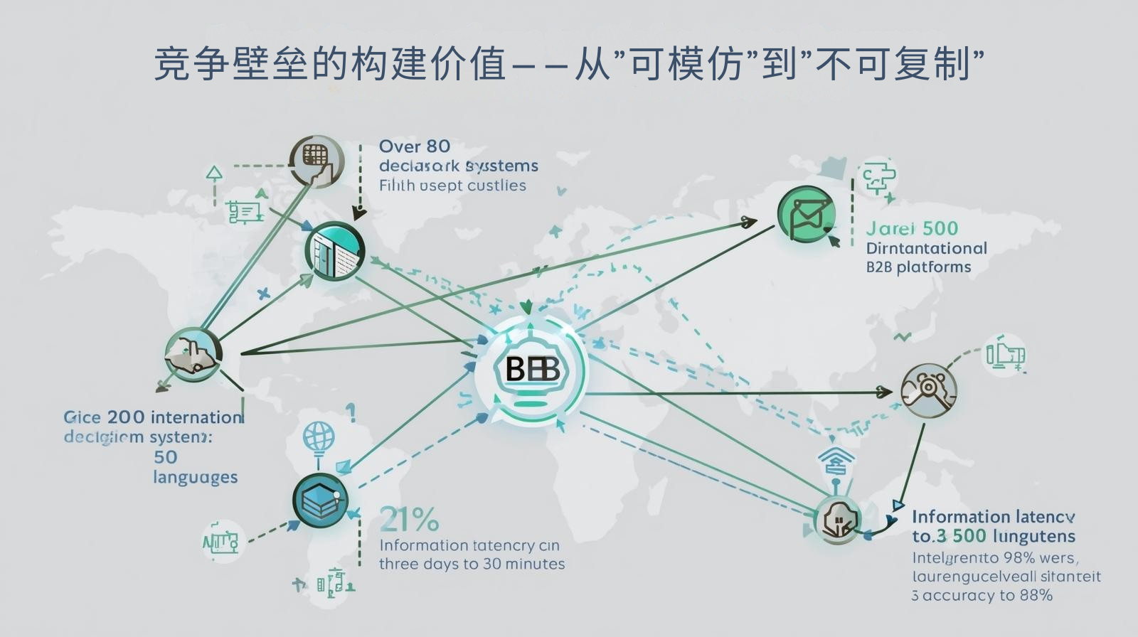 海关数据竞争壁垒的构建价值——从”可模仿”到”不可复制”​