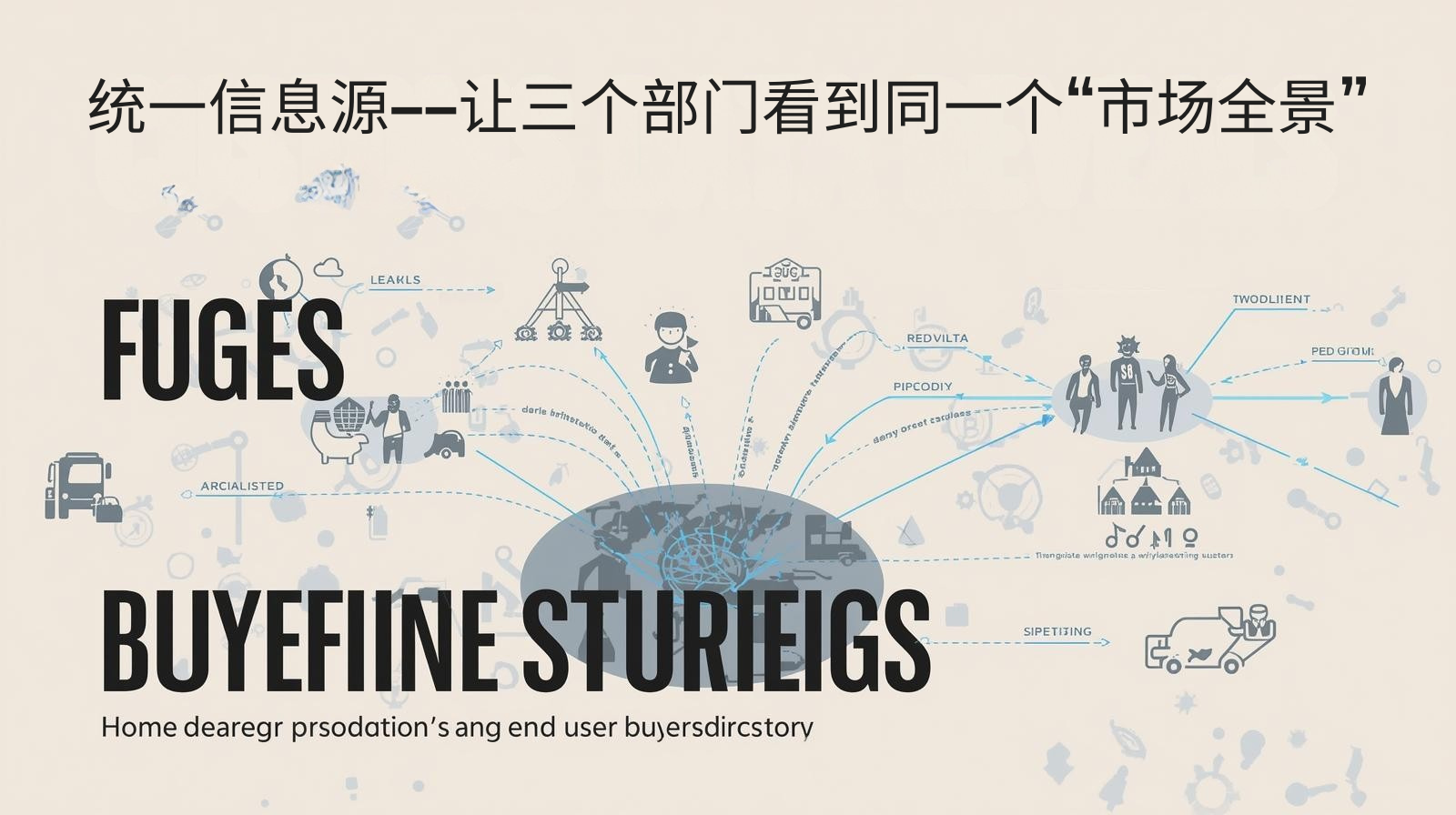 统一信息源——让三个部门看到同一个“市场全景”​